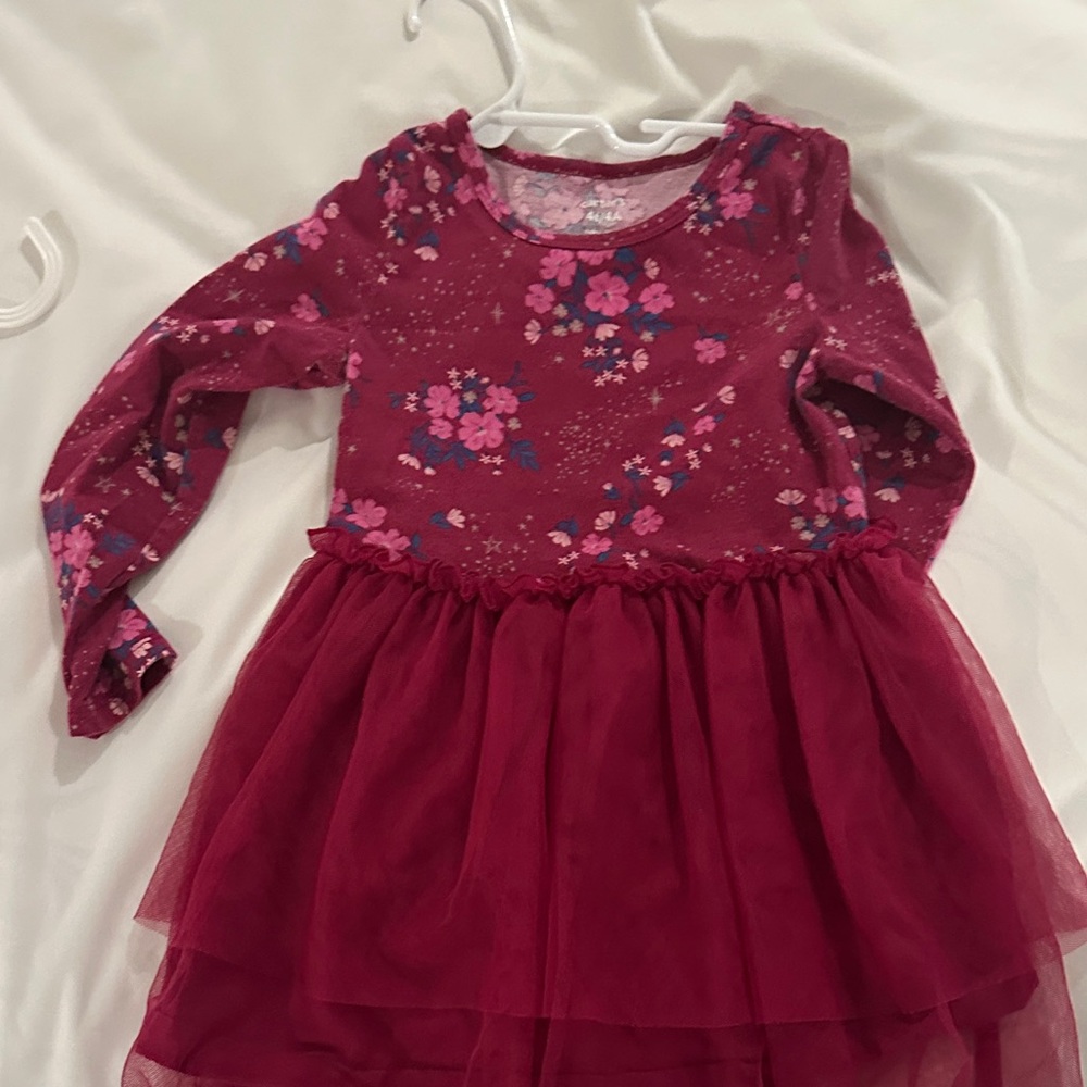 Carter's Pink Floral Casual Dress